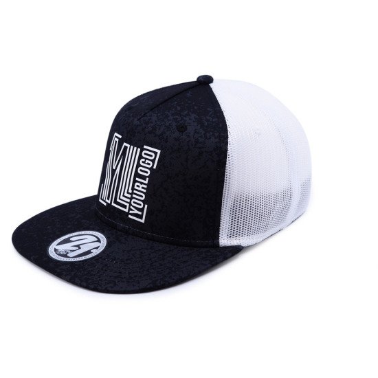 Кепка coFEE Snap sublimation, колір чорний/білий - TM009.3