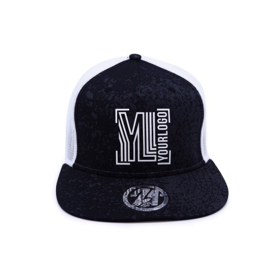 Кепка coFEE Snap sublimation, колір чорний/білий - TM009.3