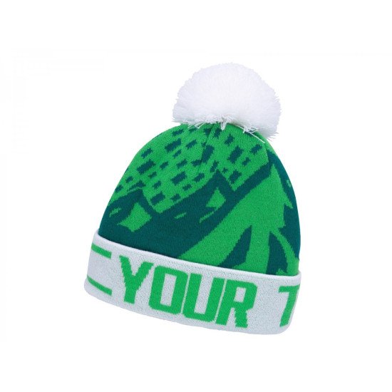 Шапка coFEE Fold, колір зелений - TM101.3