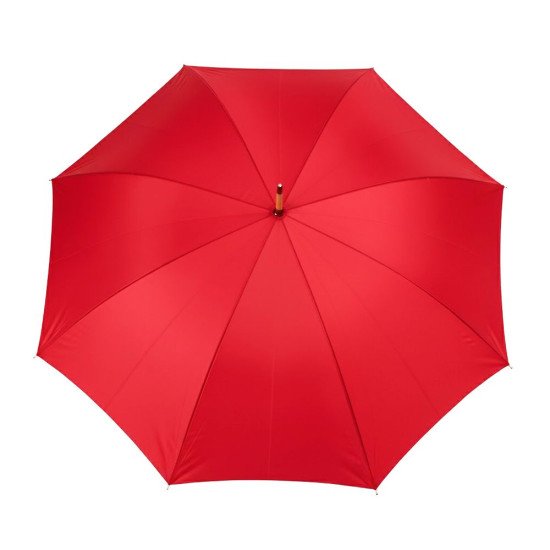 Парасоля-тростина напівавтоматична Bergamo Toprain, колір червоний - 4513105