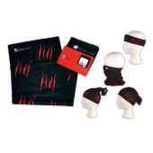 Баф Schwarzwolf Bandana, колір чорний/червоний - T4000200SA3