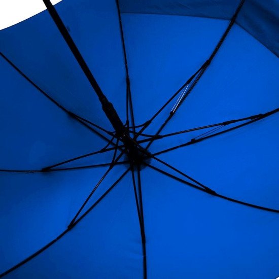 Парасоля-тростина напівавтоматична Line Art Backsafe, подовжена задня секція, колір темно-синій - 45250-44