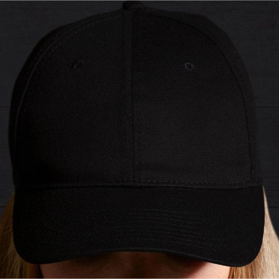 Кепка ID Stretch, колір чорний - 0068900TUN