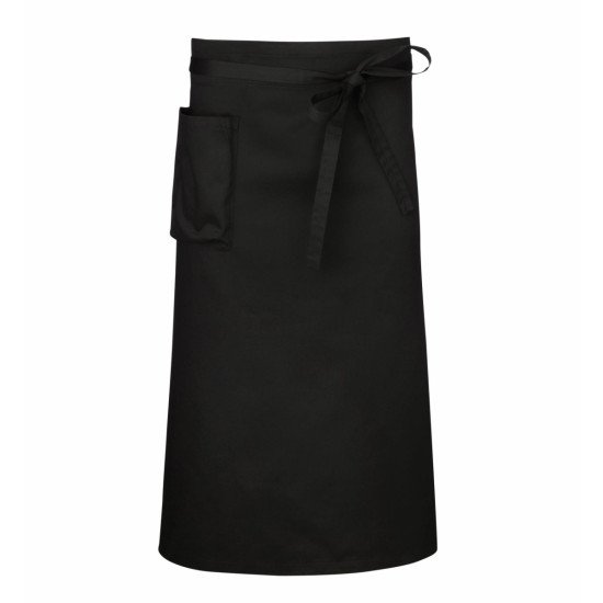Фартух офіціанта ID 80 см, колір чорний - 0074900TUN