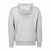 Худі на блискавці чоловіче ID Bonded, колір сірий меланж - 06302103XL