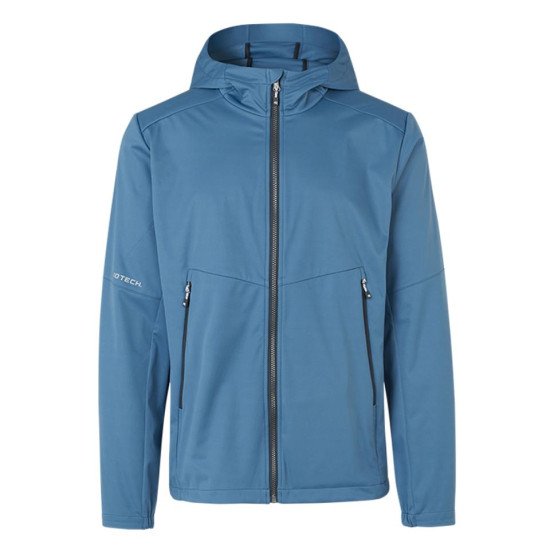 Куртка софтшел чоловіча ID Light, колір сірий - 0836260XS