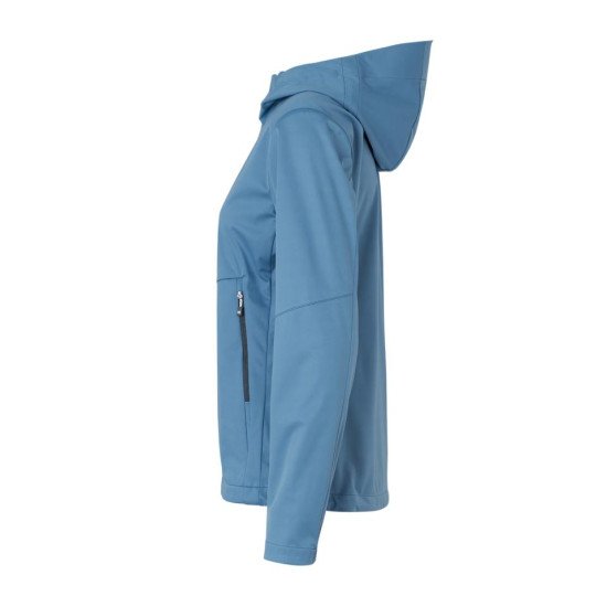 Куртка софтшел жіноча ID Light, колір сірий - 0837260S