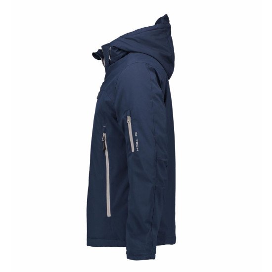 Куртка чоловіча ID Winter Softshell, колір темно-сіній - 08987904XL