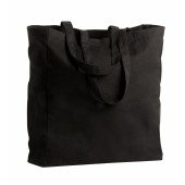 Сумка-шопер з довгими ручками ID, колір чорний - 1510900TUN