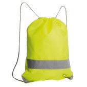 Рюкзак-мішок ID Gym зі світловідбивачем, колір неоновий жовтий - 1850430TUN