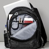 Рюкзак для ноутбука ID, колір чорний - 1864900