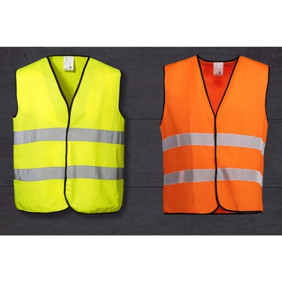 Жилет ID Worker EN 20471, колір неоновий жовтий - 1900430L/XL