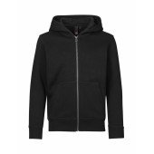 Худі на блискавці дитяче ID Core, колір чорний - 4063890012/14