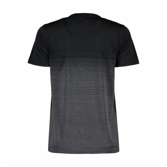 Футболка жіноча смугаста безшовна Geyser, колір чорний - G11024900S Футболка жіноча смугаста безшовна Geyser, колір чорний - G11024900S