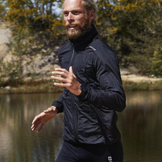 Куртка чоловіча для бігу Geyser, колір чорний - G21012900S