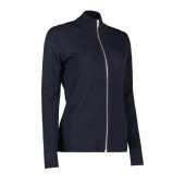 Світшот на блискавці жіночий Seven Seas, колір темно-синій - S661790S