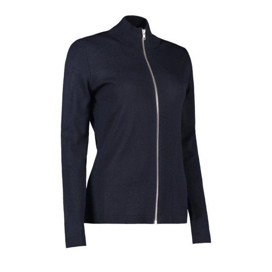 Світшот на блискавці жіночий Seven Seas, колір темно-синій - S661790S