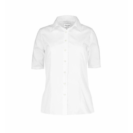 Сорочка жіноча Seven Seas Fine Twill Modern fit, колір білий - S721001S