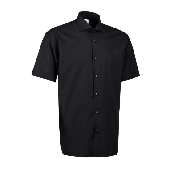 Сорочка чоловіча Seven Seas Fine Twill Modern Fit, колір чорний - SS254900S