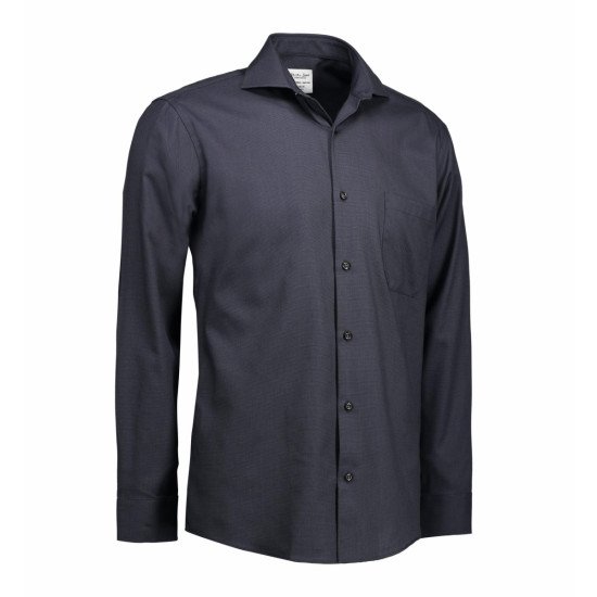 Сорочка чоловіча Seven Seas Dobby Modern Fit, колір вугільний - SS310295S