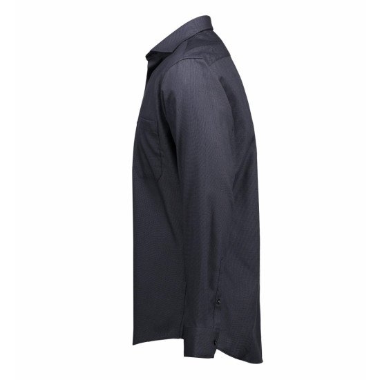 Сорочка чоловіча Seven Seas Dobby Modern Fit, колір вугільний - SS310295S Сорочка чоловіча Seven Seas Dobby Modern Fit, колір вугільний - SS310295S