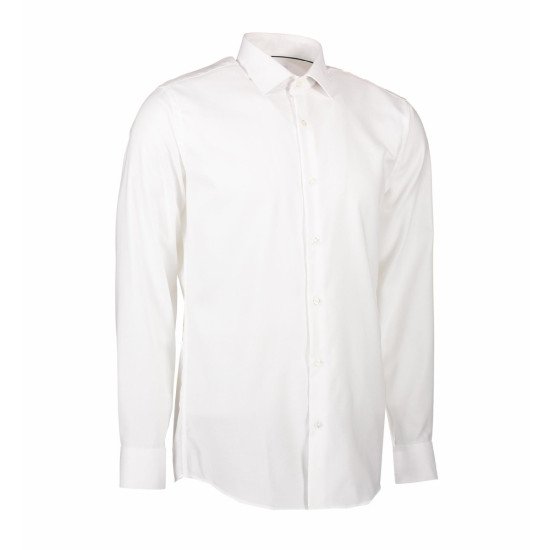 Сорочка чоловіча Seven Seas Dobby Slim Fit, колір білий - SS311001S