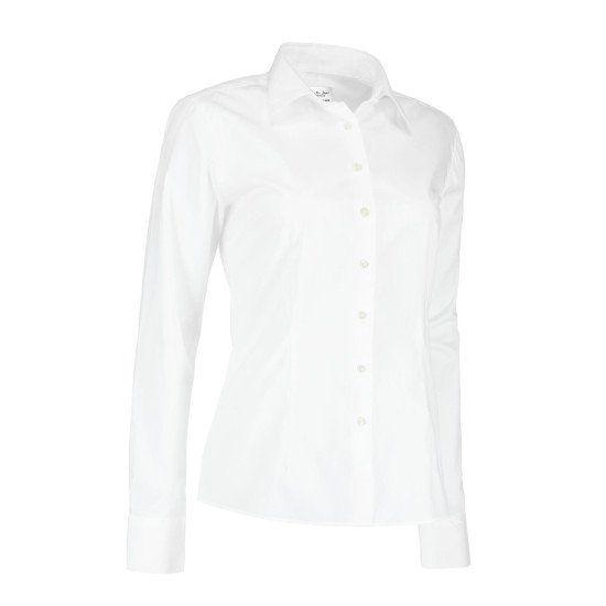 Сорочка жіноча Seven Seas Poplin Modern Fit, колір білий - SS710001S