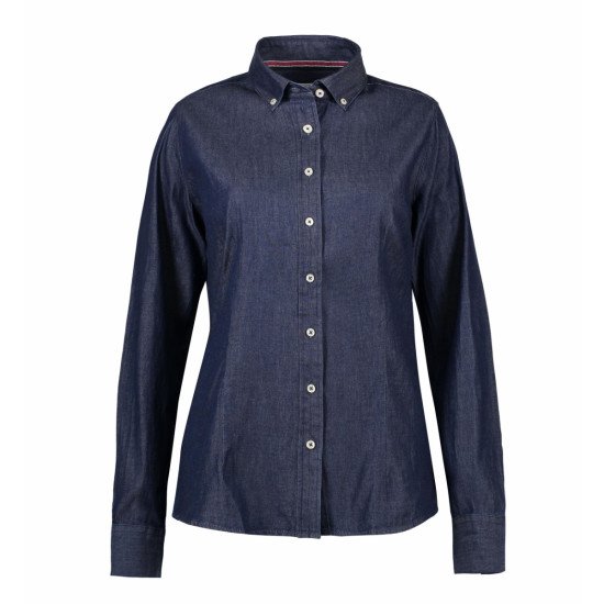 Сорочка жіноча Seven Seas Denim Modern Fit, колір індиго - SS770780S Сорочка жіноча Seven Seas Denim Modern Fit, колір індиго - SS770780S