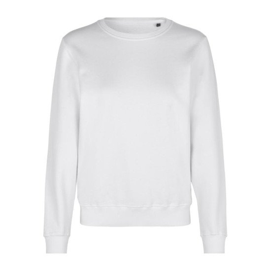 Світшот жіночий ID Оrganic, колір темно-синій - 0683790S