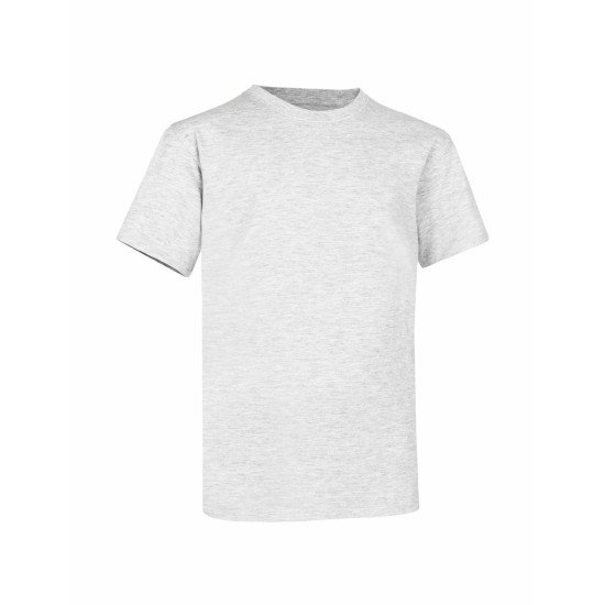 Футболка дитяча ID Organic, колір світло-сірий меланж - 4055220112/14