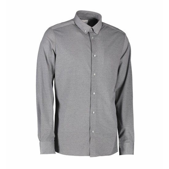 Сорочка чоловіча Seven Seas The Jersey Slim fit, колір сірий - S86260S