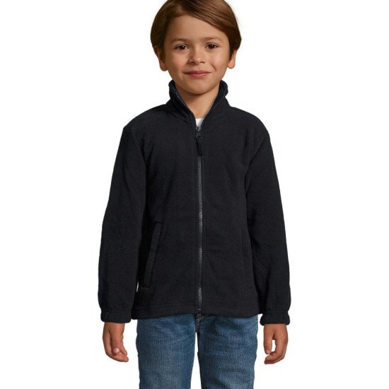 Куртка флісова дитяча SOL'S North, колір темно-синій - 0058931808A