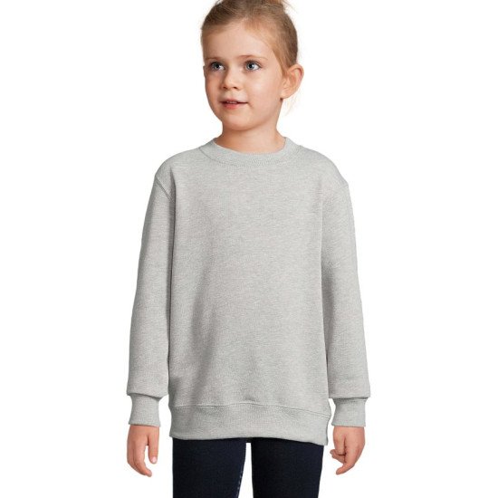 Світшот дитячий SOL'S New Supreme, колір сірий меланж - 1324935004A