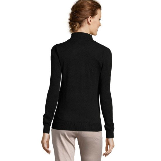 Кардиган на блискавці жіночий SOL'S Gordon, колір чорний - 00550312M