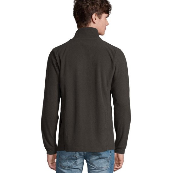 Куртка флісова чоловіча SOL'S Nova, колір вугільно-сірий - 00586370XXL