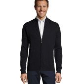 Кардиган на блискавці чоловічий SOL'S Gordon, колір темно-синій - 00548318L