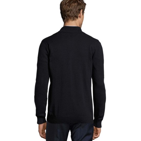 Кардиган на блискавці чоловічий SOL'S Gordon, колір темно-синій - 00548318L