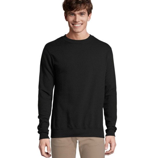 Світшот SOL'S Supreme, колір чорний - 01178312XL