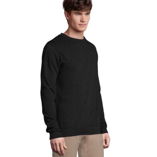 Світшот SOL'S Supreme, колір чорний - 01178312XL