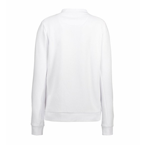 Світшот жіночий на блискавці PRO Wear, колір білий - 0367001S Світшот жіночий на блискавці PRO Wear, колір білий - 0367001S