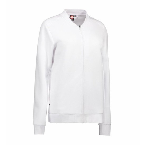 Світшот жіночий на блискавці PRO Wear, колір білий - 0367001S Світшот жіночий на блискавці PRO Wear, колір білий - 0367001S