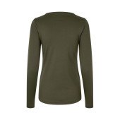 Лонгслів жіночий ID Interlock, колір білий - 0509001S