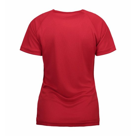 Футболка жіноча ID Game Active, колір червоний - 0571330M