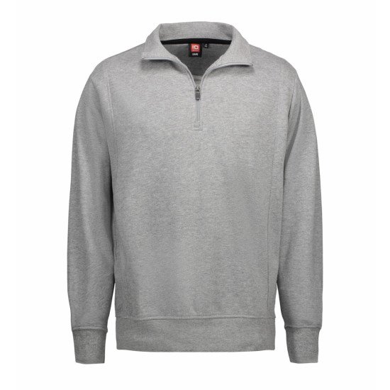 Світшот з високим коміром чоловічий ID High Collar, колір сірий меланж - 0603210S