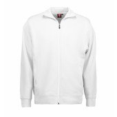 Світшот на блискавці чоловічий ID, колір білий - 0622001S