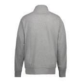 Світшот на блискавці чоловічий ID Contrast Stripee, колір сірий меланж - 0626210S