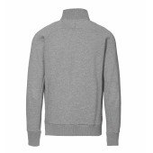 Світшот на блискавці чоловічий ID Full Zip, колір сірий меланж - 0628210S