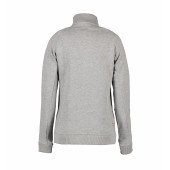 Світшот на блискавці жіночий ID Full Zip, колір сірий меланж - 0629210S
