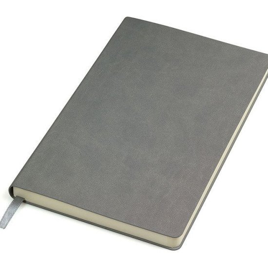 Блокнот в лінію A5 Thinkme Funky, м'яка обкладинка, колір сірий/блакитний - TM21209/30/22