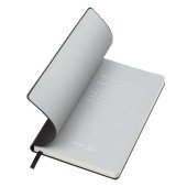 Блокнот в лінію A5 Thinkme Funky, м'яка обкладинка, колір чорний/сірий - TM21209/35/30
